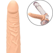 CALEXOTICS - PERFORMANCE MAXX WIEDERAUFLADBARER DUAL PENETRATOR, HELLE HAUT CALEXOTICS