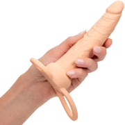 CALEXOTICS - PERFORMANCE MAXX WIEDERAUFLADBARER DUAL PENETRATOR, HELLE HAUT CALEXOTICS