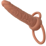 CALEXOTICS - PERFORMANCE MAXX WIEDERAUFLADBARER DUAL-PENETRATOR, BRAUN CALEXOTICS