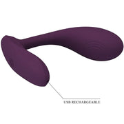 PRETTY LOVE - BAIRD G-SPOT 12 VIBRATIONEN WIEDERAUFLADBAR LILA APP PRETTY LOVE FLIRTATION