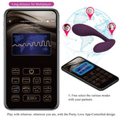 PRETTY LOVE - BAIRD G-SPOT 12 VIBRATIONEN WIEDERAUFLADBAR LILA APP PRETTY LOVE FLIRTATION