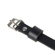 SUBBLIME - LEDER TAILLE UND BEIN HARNESS SCHWARZ EINE GRÖSSE SUBBLIME FETISH