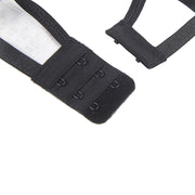 SUBBLIME - 3-TEILIGES SET BH + STRING + STRUMPFBAND AUS SPITZE SCHWARZ L/XL SUBBLIME SETS