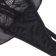 SUBBLIME - TEDDY-HALTER-NECK-BARE-BACK-SPITZE SCHWARZ L/XL SUBBLIME BODIES