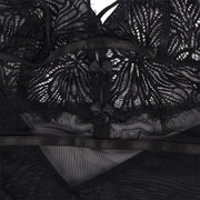 SUBBLIME - BABYDOLL MIT VERSTELLBAREN SPITZENTRGERN SCHWARZ L/XL SUBBLIME BABYDOLLS