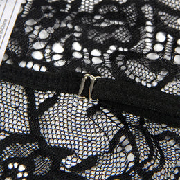 SUBBLIME - SPITZENBODY POLIZEIKOSTÜM SCHWARZ L/XL SUBBLIME COSTUMES