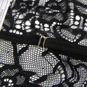 SUBBLIME - SPITZENBODY POLIZEIKOSTÜM SCHWARZ L/XL SUBBLIME COSTUMES