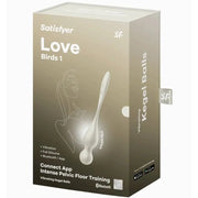 SATISFYER - LOVE BIRDS VIBRIERENDE KEGEL-KUGELN WEISS SATISFYER BALLS