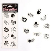 SECRET PLAY - SET MIT 10 TEMPORREN TATTOOS AUS DER SPICY COLLECTION SECRETPLAY