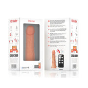 ONINDER - GROSSER BOGOTÁ-VIBRATORDILDO, 9 GESCHWINDIGKEITEN, NATÜRLICH, 22 CM -O- 4,5 CM - KOSTENLOSE APP - ENGEFREUNDE.COM