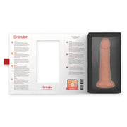ONINDER - KLEINER BOGOTÁ-VIBRATORDILDO 9 GESCHWINDIGKEITEN NATÜRLICH 17.5 CM -O- 4 CM - KOSTENLOSE APP - ENGEFREUNDE.COM
