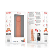 ONINDER - KLEINER BOGOTÁ-VIBRATORDILDO 9 GESCHWINDIGKEITEN NATÜRLICH 17.5 CM -O- 4 CM - KOSTENLOSE APP - ENGEFREUNDE.COM
