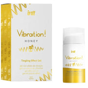 INTT - KRAFTVOLLES INTIMATISTIMULANS HONIG-FLÜSSIGE VIBRATORGEL 15 ML - ENGEFREUNDE.COM