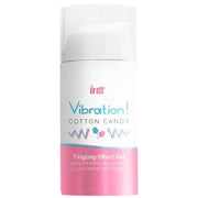 INTT - KRAFTVOLLES INTIMULATIONS-ZUCKERWATTE-FLÜSSIGE VIBRATOR-GEL 15 ML - ENGEFREUNDE.COM