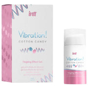 INTT - KRAFTVOLLES INTIMULATIONS-ZUCKERWATTE-FLÜSSIGE VIBRATOR-GEL 15 ML - ENGEFREUNDE.COM