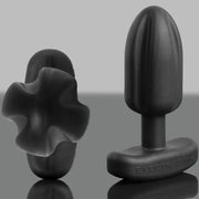 ELECTRASTIM - TARTARUS ANAL PLUG QUADRIPOLAR SILIKON SCHWARZ ELECTRASTIM