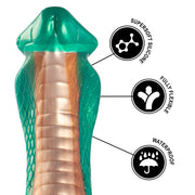 EPIC - PYTHON DILDO COBRA GRÜN - ENGEFREUNDE.COM
