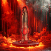 EPIC - PROMETHEUS DILDO TITAN IN FLAMES WIEDERAUFLADBARE FERNBEDIENUNG - ENGEFREUNDE.COM