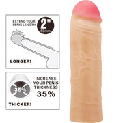 PRETTY LOVE - CHANE PENIS EXTENDER COVER FLEISCH - ENGEFREUNDE.COM