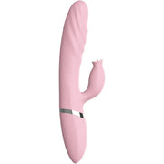 ARMONY - VIBRATOR & STOßUNG MIT ROSA WRMEEFFEKT-ZUNGE ARMONY VIBRATORS