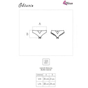 LIVCO CORSETTI FASHION - OKSURIN PANTY SCHWARZ MIT SCHRITTFREIEN RMELN LIVCO CORSETTI PANTIES