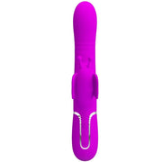 PRETTY LOVE - MULTIFUNKTIONS-KANINCHENVIBRATOR 4 IN 1 SCHMETTERLING FUCHSIA PRETTY LOVE FLIRTATION
