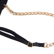 SUBBLIME - SCHWARZER BODY MIT KETTEN-HOSENTRGERN L/XL SUBBLIME BODIES