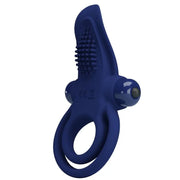 PRETTY LOVE - BRONSON DOPPELRING MIT VIBRATION BLAU PRETTY LOVE MALE