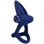 PRETTY LOVE - MAT DOPPELRING MIT VIBRATION & STIMULATOR BLAU PRETTY LOVE MALE