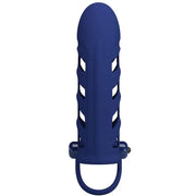 PRETTY LOVE - ALTAF VIBRATORRING MIT SILIKONHÜLLE BLAU PRETTY LOVE MALE