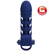 PRETTY LOVE - ALTAF VIBRATORRING MIT SILIKONHÜLLE BLAU PRETTY LOVE MALE