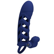 PRETTY LOVE - ALTAF VIBRATORRING MIT SILIKONHÜLLE BLAU PRETTY LOVE MALE