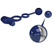 PRETTY LOVE - REMINGTON DOPPELVIBRATIONSRING MIT STECKER BLAU PRETTY LOVE MALE