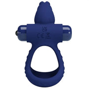 PRETTY LOVE - LUCHITO DOPPELVIBRIERENDER RING KANINCHEN BLAU PRETTY LOVE MALE