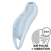 SATISFYER - POCKET PRO 1 KLITORIS-STIMULATOR HELLBLAU SATISFYER AIR PULSE