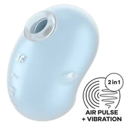 SATISFYER - CUTIE GHOST AUFLEGEVIBRATOR HELLBLAU SATISFYER LAYONS