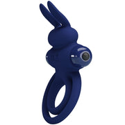 PRETTY LOVE - DAREY DOPPELTER VIBRATIONSRING KANINCHEN BLAU PRETTY LOVE MALE