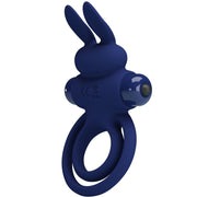 PRETTY LOVE - DAREY DOPPELTER VIBRATIONSRING KANINCHEN BLAU PRETTY LOVE MALE