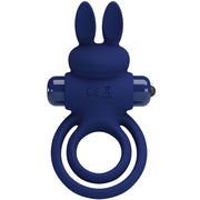 PRETTY LOVE - DAREY DOPPELTER VIBRATIONSRING KANINCHEN BLAU PRETTY LOVE MALE