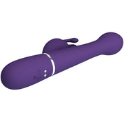 PRETTY LOVE - DEJON RABBIT VIBRATOR 3 IN 1 MULTIFUNKTIONS-LILA PRETTY LOVE FLIRTATION