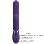 PRETTY LOVE - PERLITA G-SPOT VIBRATOR 3 IN 1 MULTIFUNKTIONS-LILA PRETTY LOVE FLIRTATION