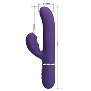 PRETTY LOVE - PERLITA G-SPOT VIBRATOR 3 IN 1 MULTIFUNKTIONS-LILA PRETTY LOVE FLIRTATION