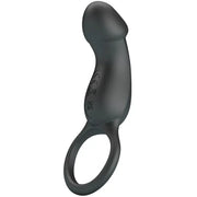 PRETTY LOVE - TRAE VIBRATIONSRING MIT SCHWARZEM STIMULATOR PRETTY LOVE MALE