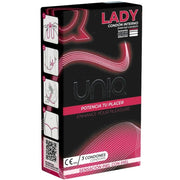 UNIQ - LADY CONDOM LATEXFREIE WEIBLICHE KONDOME MIT STRUMPFGURT 3 EINHEITEN - ENGEFREUNDE.COM