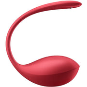 SATISFYER - SHINY PETAL G POINT FERNBEDIENUNGS STIMULATOR ROT KOSTENLOSE APP SATISFYER PARTNER