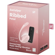 SATISFYER - RIBBED PETAL G POINT FERNBEDIENUNG STIMULATOR ROSE KOSTENLOSE APP SATISFYER PARTNER