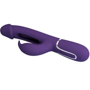 PRETTY LOVE - KAMPAS RABBIT 3 IN 1 MULTIFUNKTIONSVIBRATOR MIT ZUNGE VIOLETT PRETTY LOVE FLIRTATION