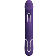 PRETTY LOVE - KAMPAS RABBIT 3 IN 1 MULTIFUNKTIONSVIBRATOR MIT ZUNGE VIOLETT PRETTY LOVE FLIRTATION