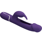 PRETTY LOVE - KAMPAS RABBIT 3 IN 1 MULTIFUNKTIONSVIBRATOR MIT ZUNGE VIOLETT PRETTY LOVE FLIRTATION