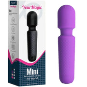 ARMONY - YOUR MAGIC MASSAGER & VIBRATOR WIEDERAUFLADBAR 10 VIBRATIONEN STAB PUNKTE LILA ARMONY MASSAGERS